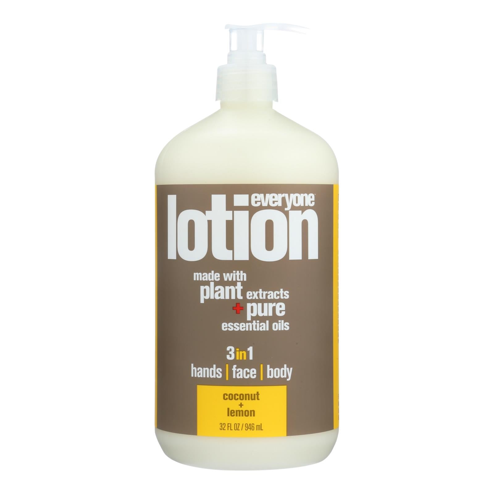 Eo Products, EO Products - Everyone Lotion Coconut and Lemon - 32 fl oz