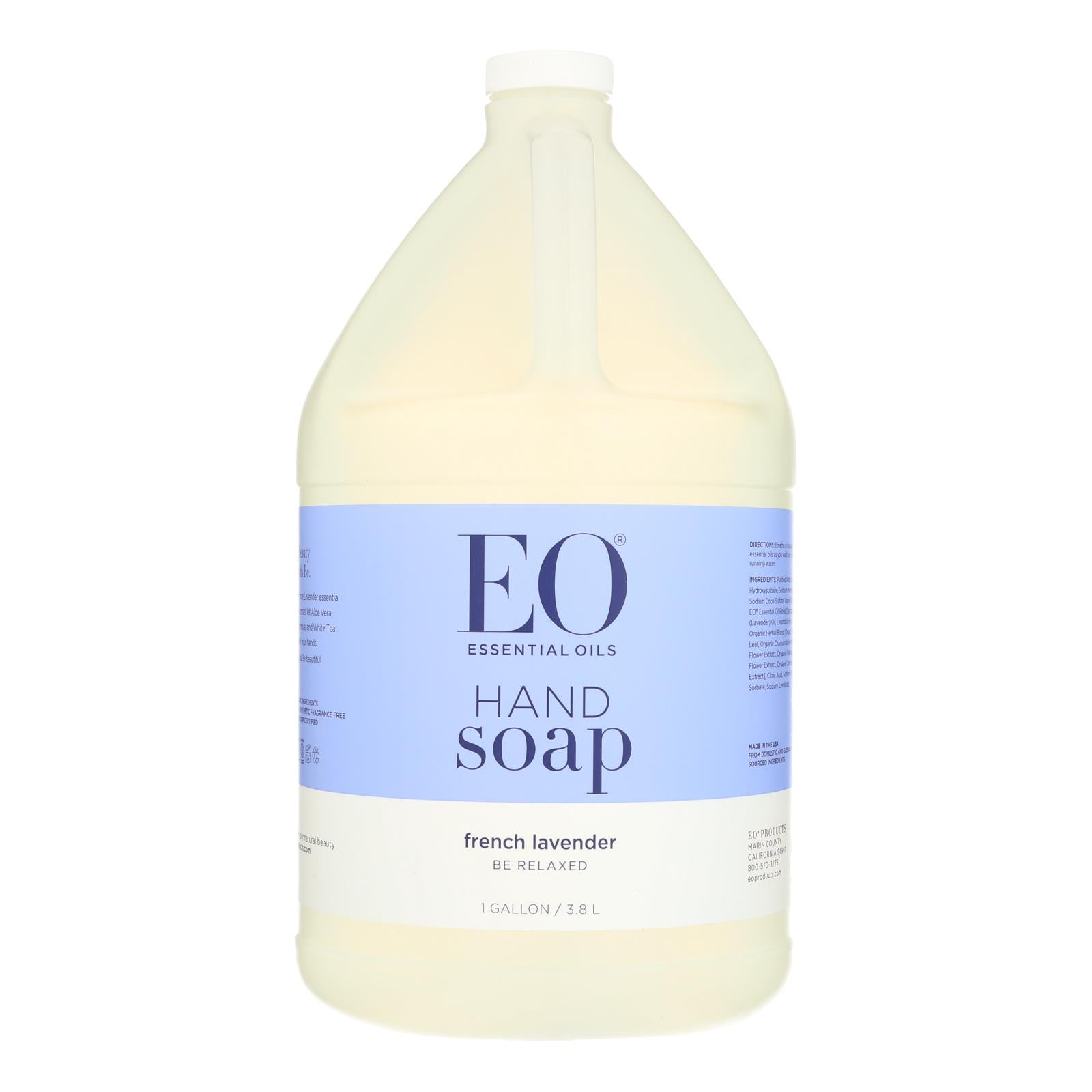 Eo Products, EO Products - Liquid Hand Soap French Lavender - 1 Gallon