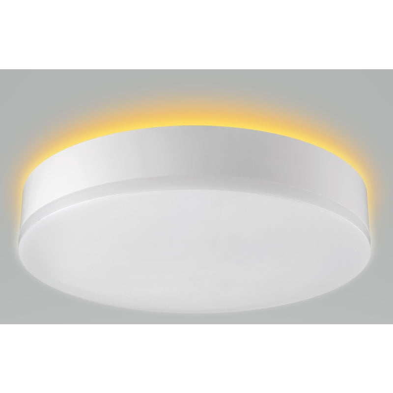 ETI SOLID STATE LIGHTING INC, ETI 3.2 in. H x 11 in. W x 11 in. L White LED Ceiling Light Fixture