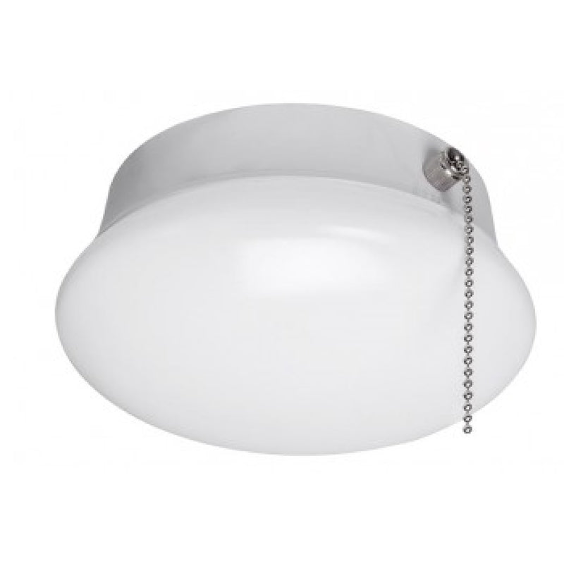 ETI SOLID STATE LIGHTING INC, ETI 3.54 in. H X 7 in. W X 7 in. L White LED Ceiling Spin Light