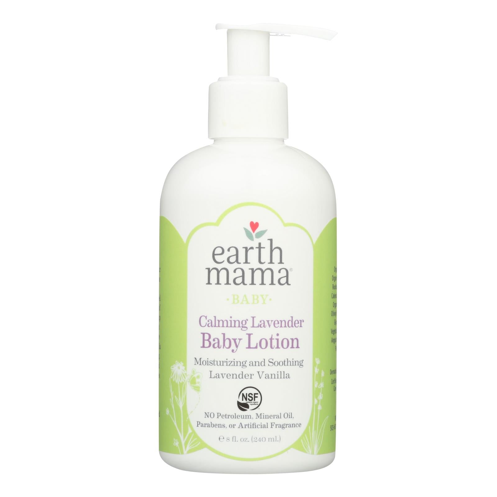 Earth Mama, Earth Mama Angel Baby Lotion - Calming Lavender - 8 oz