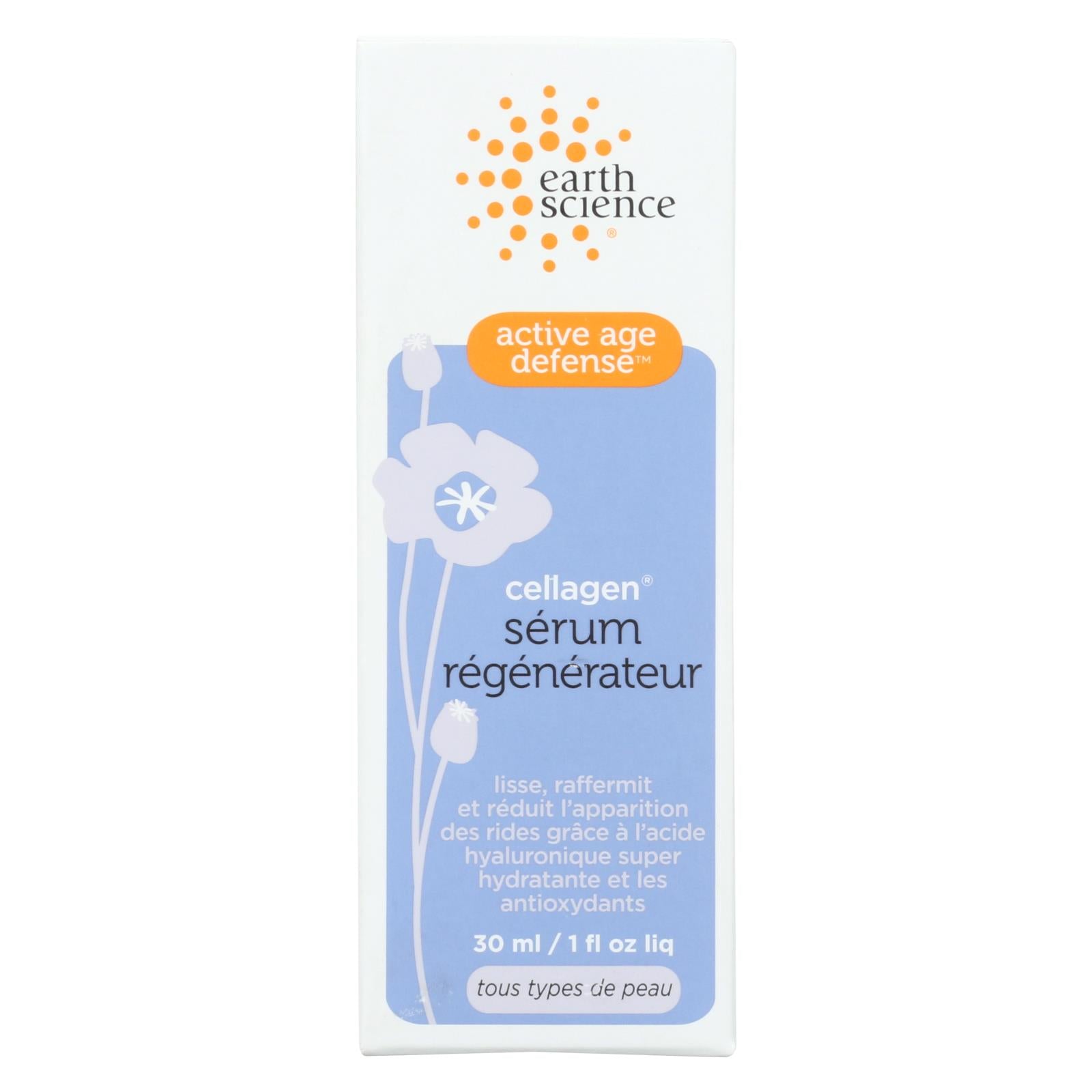 Earth Science, Earth Science Active Age Defense Cellagen Renewal Serum - 1 fl oz