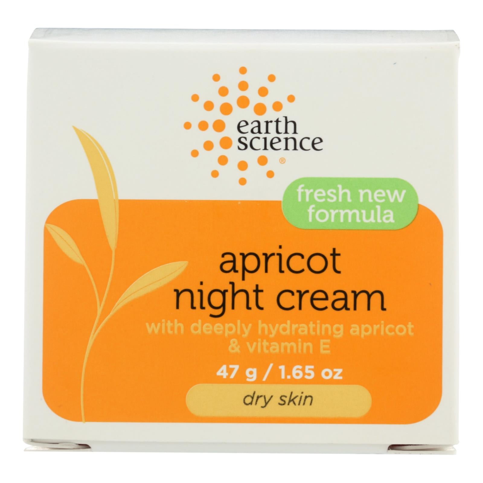 Earth Science, Earth Science Apricot Night Cream - 1.65 oz