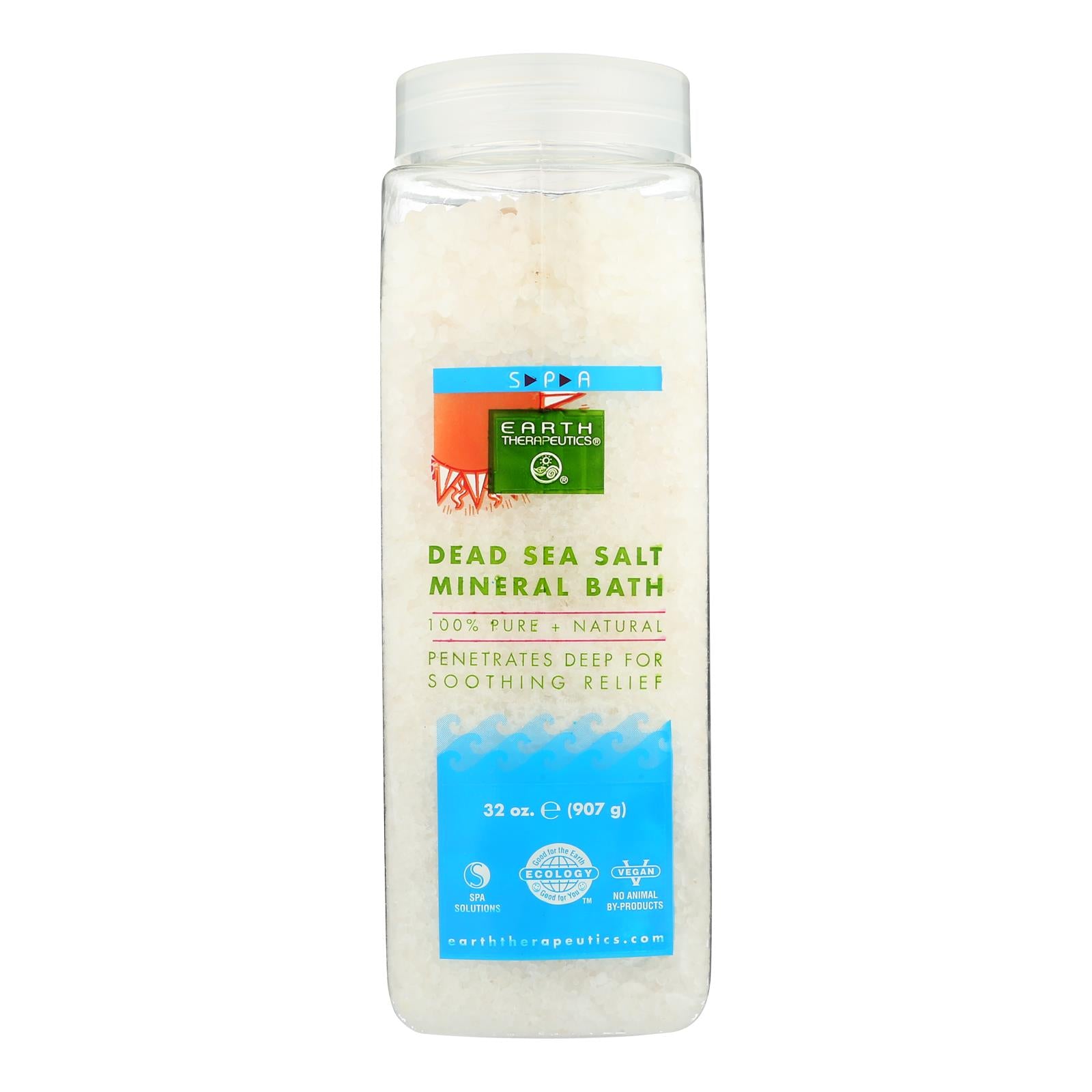 Earth Therapeutics, Earth Therapeutics Dead Sea Salt Mineral Bath - 32 oz