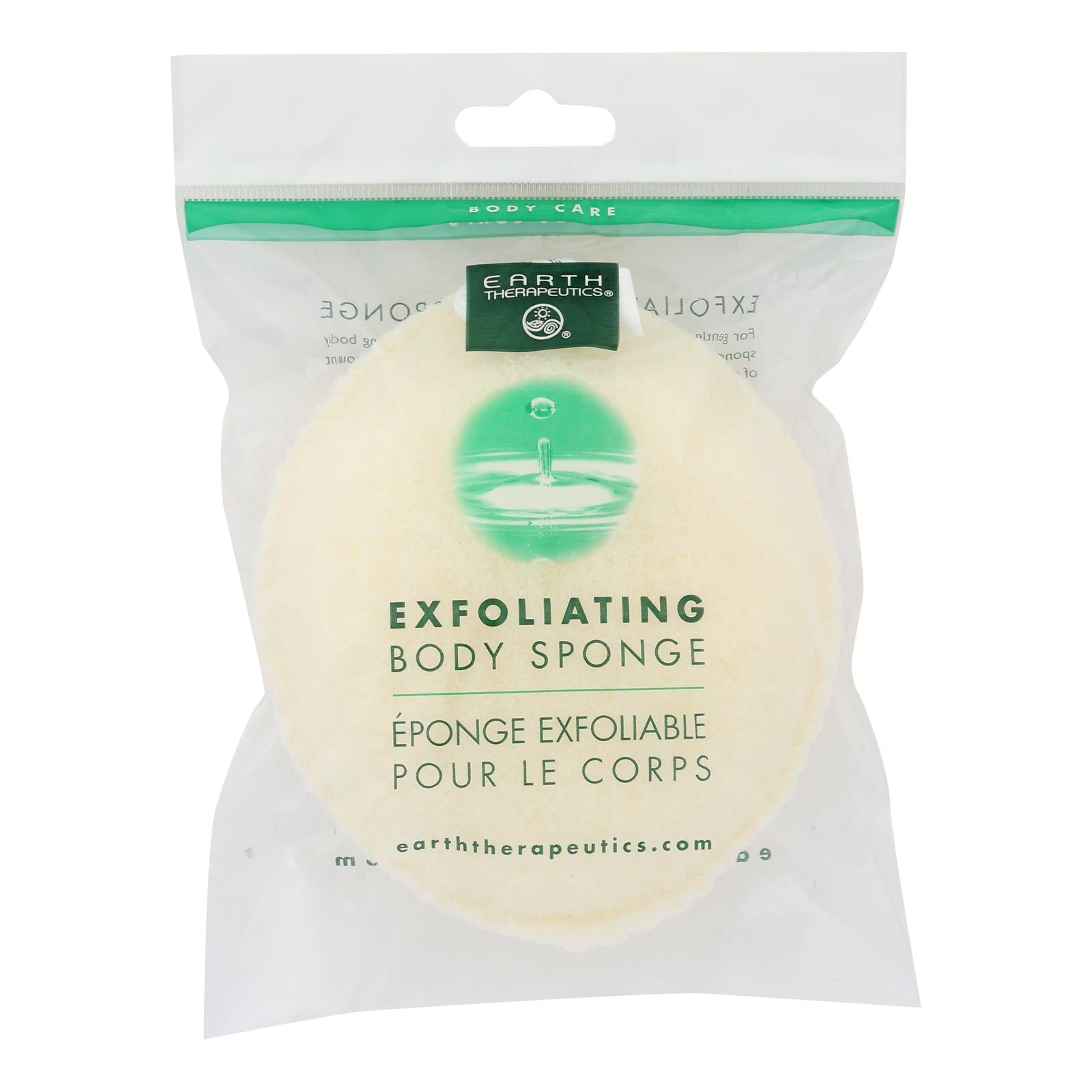 Earth Therapeutics, Earth Therapeutics Exfoliating Body Sponge - 1 Sponge