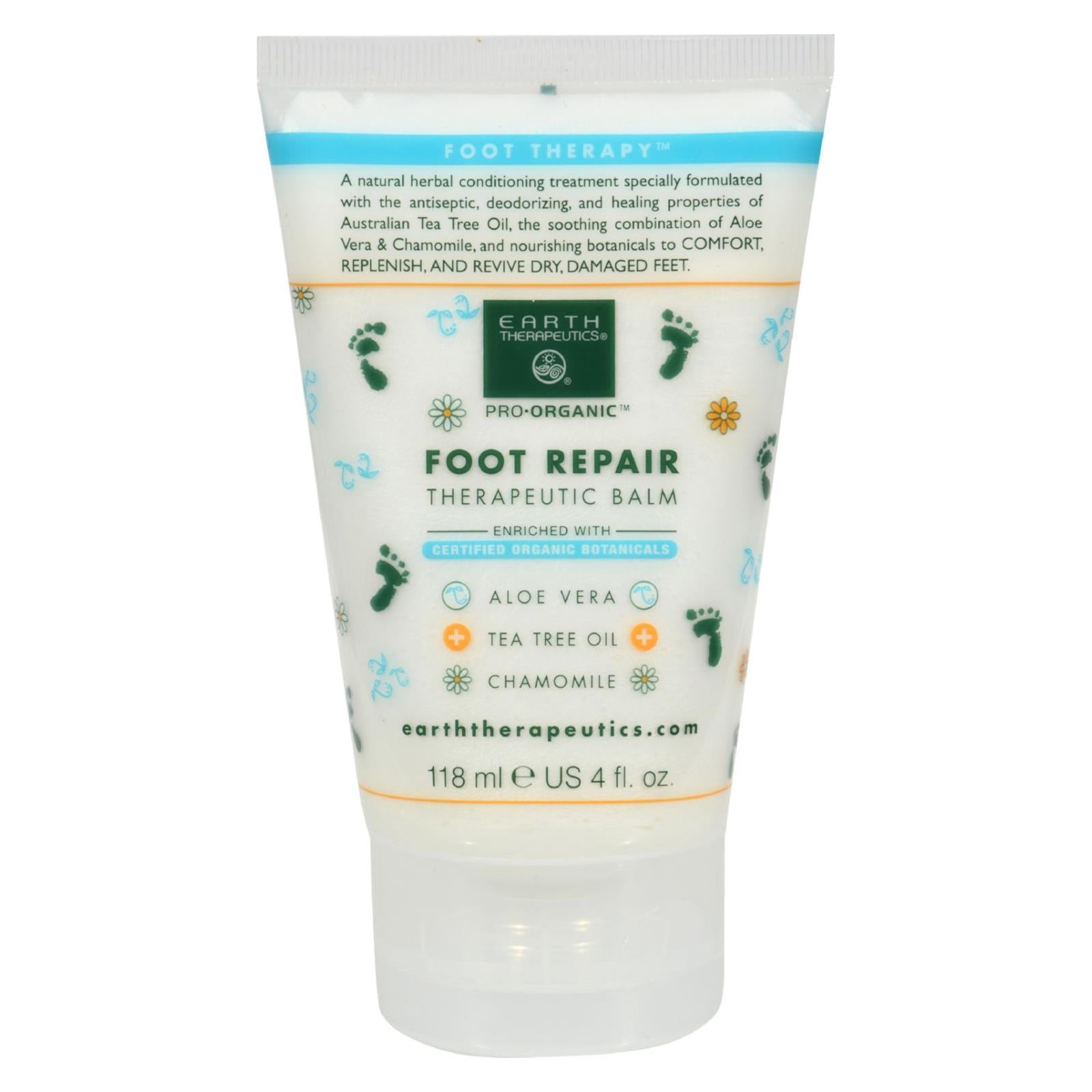 Earth Therapeutics, Earth Therapeutics Foot Repair Therapeutic Balm - 4 oz