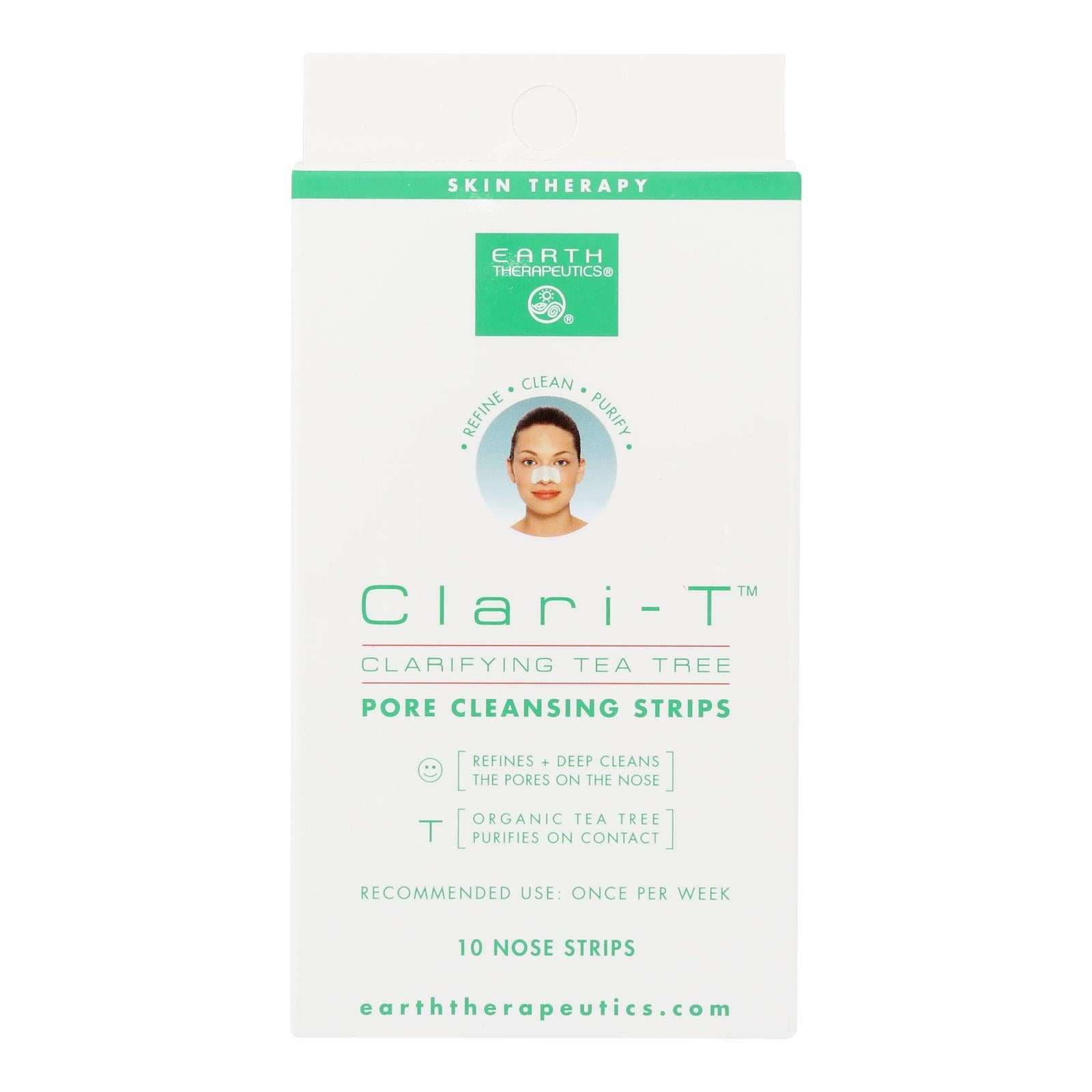 Earth Therapeutics, Earth Therapeutics - Pore Cleanse Strip T Tree - 1 Each - 6 CT