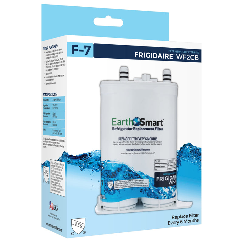 TST WATER LLC, EarthSmart F-7 Refrigerator Replacement Filter For Frigidaire WF2CB