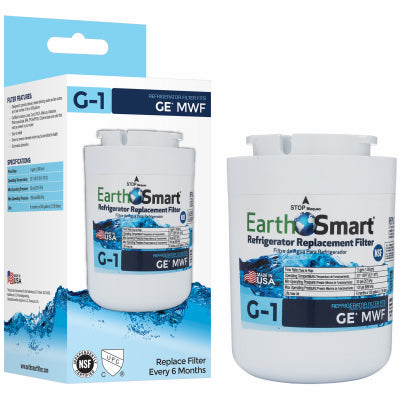 TST WATER LLC, EarthSmart G-1 Refrigerator Replacement Filter For GE MWF