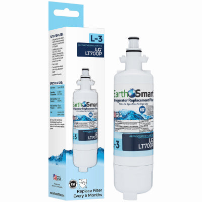 TST WATER LLC, EarthSmart L-3 Refrigerator Replacement Filter For LG LT700P