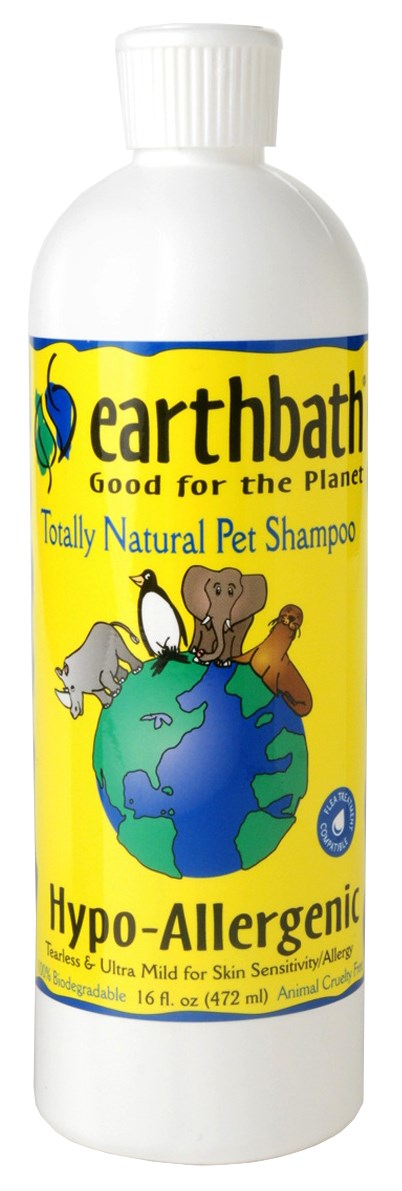 Earthbath, Earthbath PH1P 16 Oz Hypo-Allergenic Shampoo