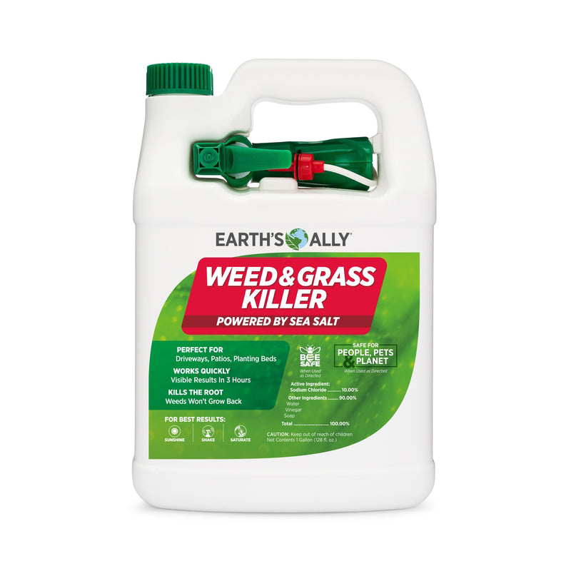 SARASOTA GREEN GROUP LLC, Earth's Ally Weed and Grass Killer RTU Liquid 128 oz (Pack of 4)