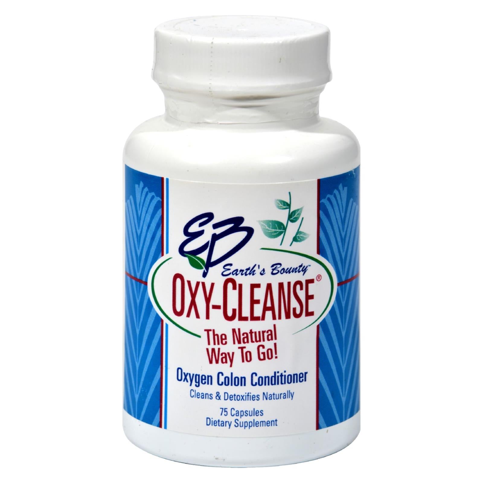 Earth'S Bounty, Earth's Bounty Oxy-Cleanse - 600 mg - 75 Capsules