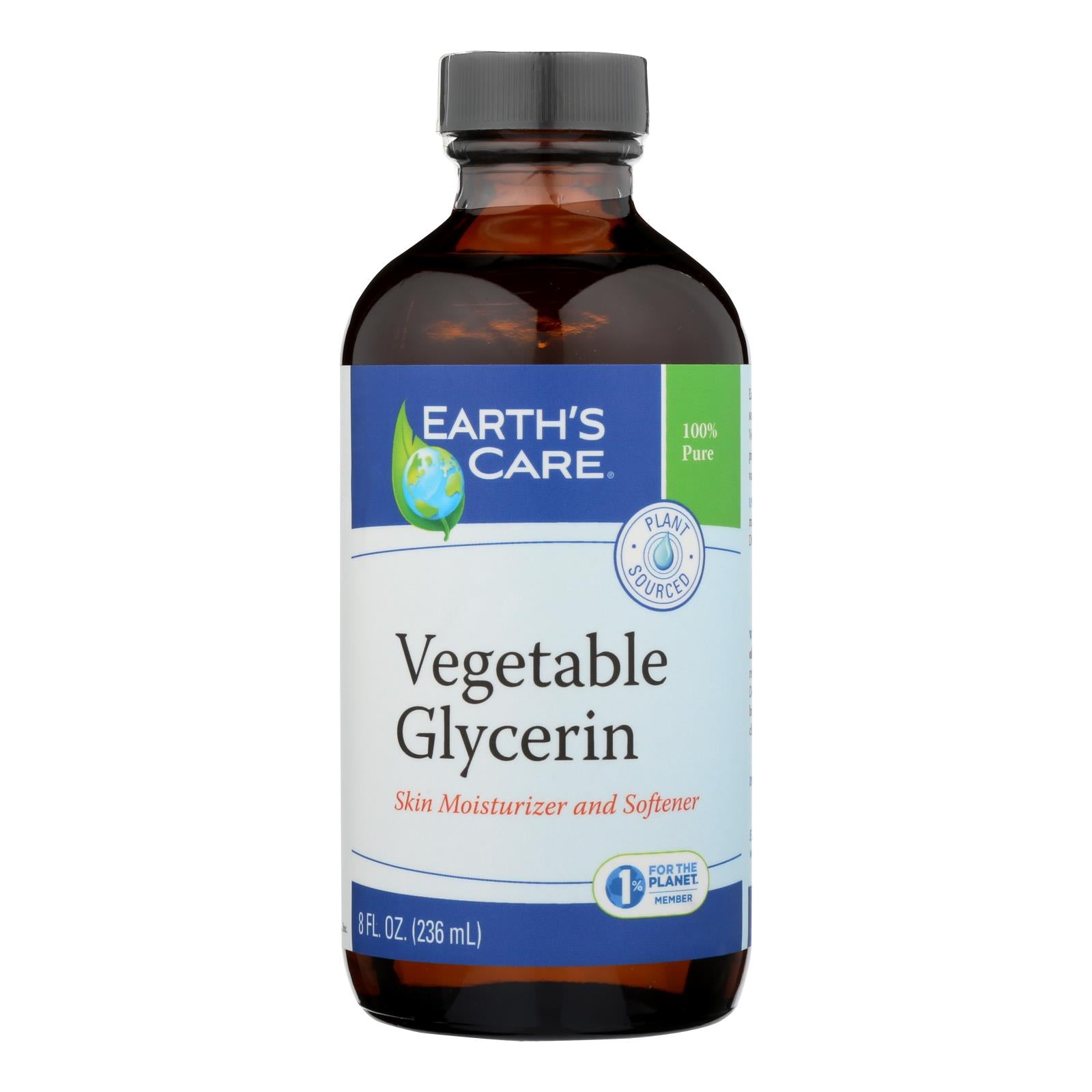 Earth'S Care, Earth's Care 100% Natural Vegan Glycerin - 8 fl oz