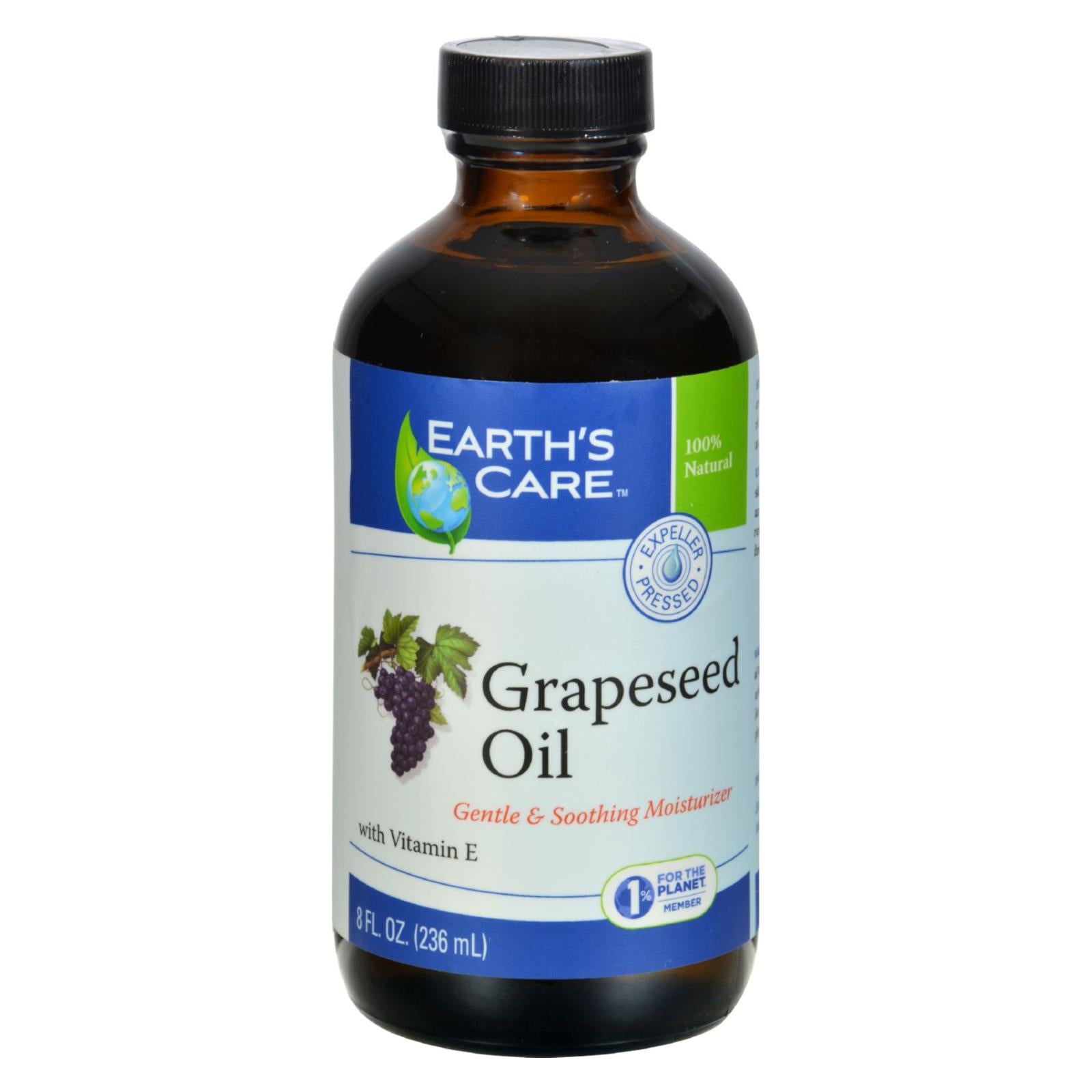 Earth'S Care, Earth's Care 100% Pure Grapeseed Oil - 8 fl oz