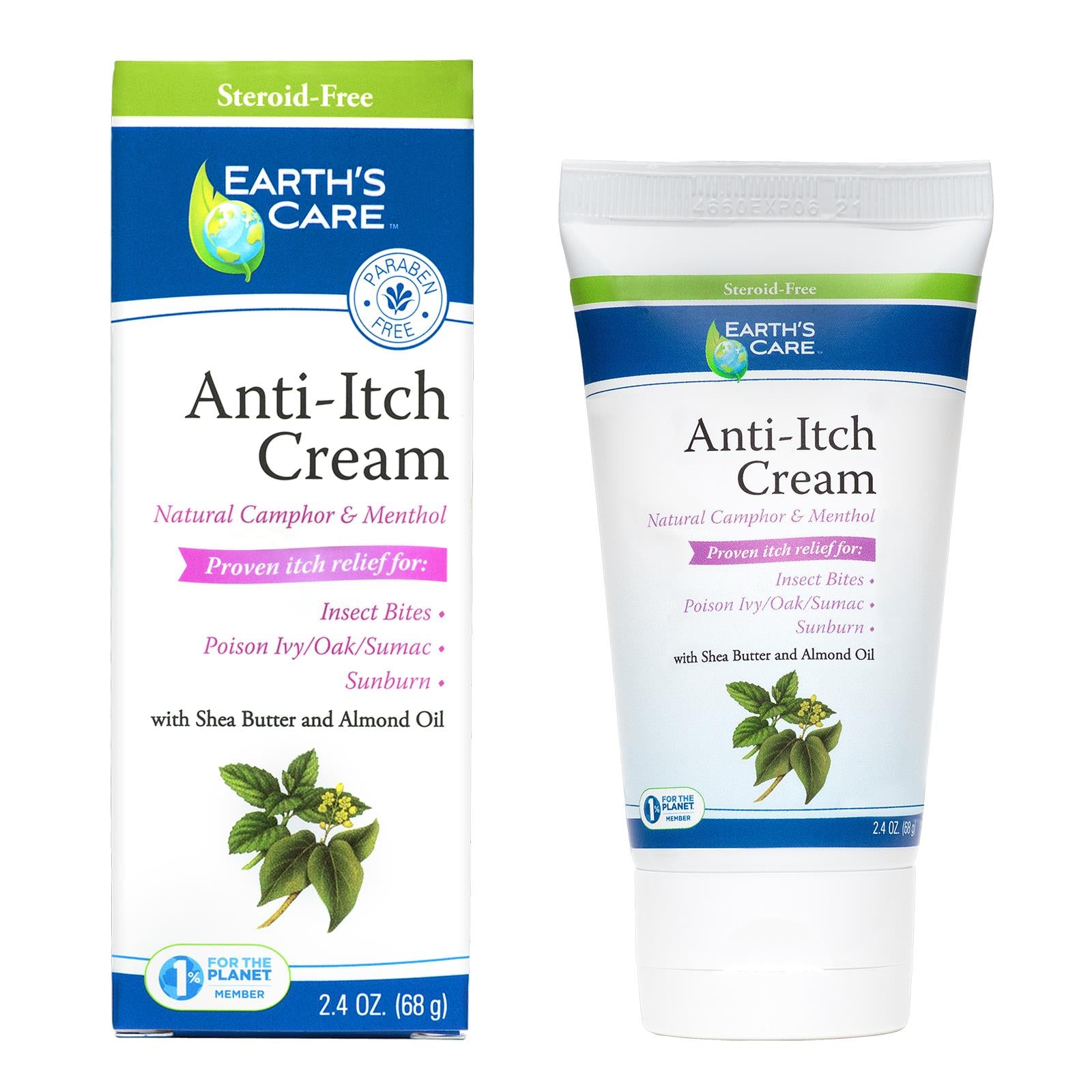 Earth'S Care, Earth's Care Anti-Itch Cream - 2.4 oz