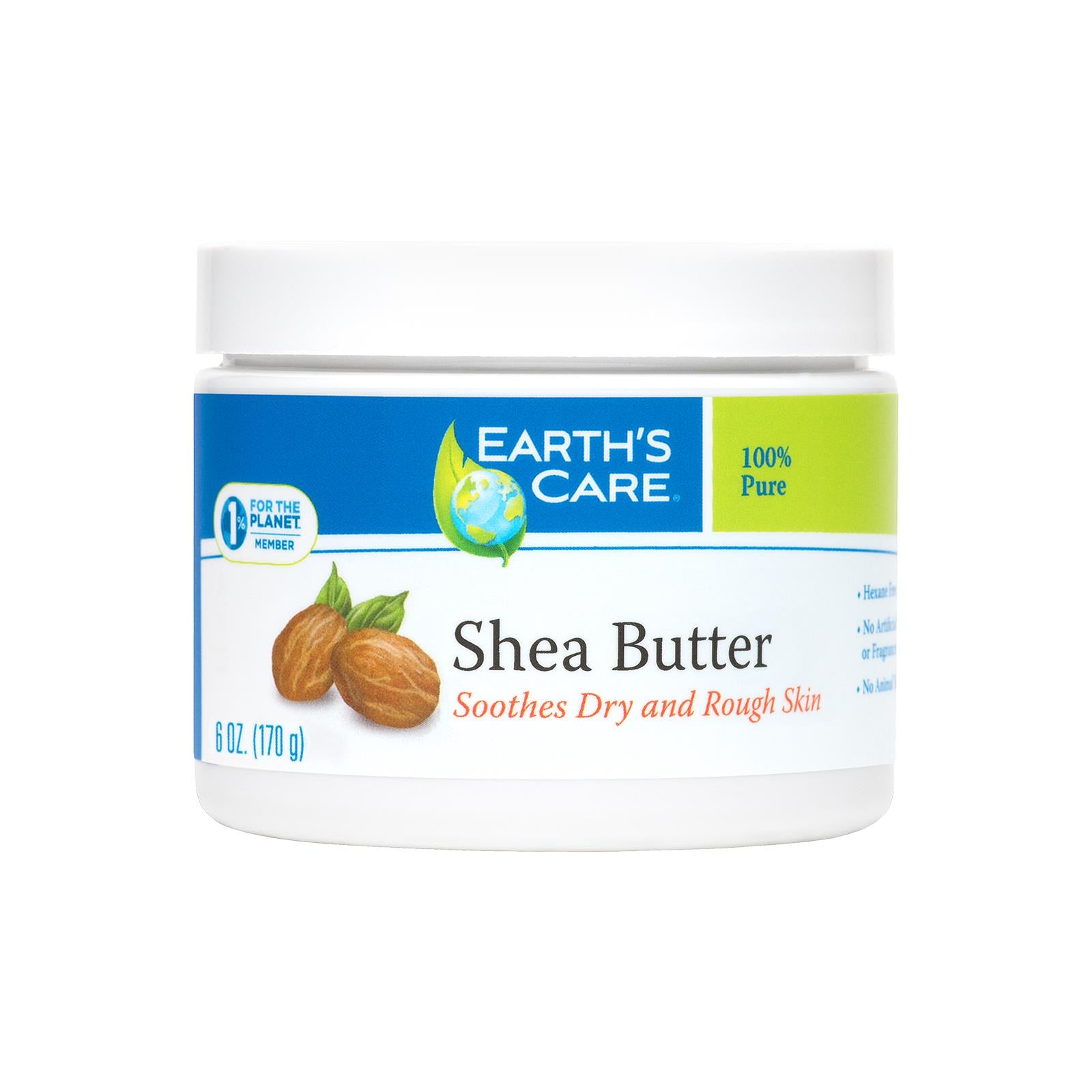 Earth'S Care, Earth's Care Shea Butter - 100 Percent Pure - Natural - 6 oz