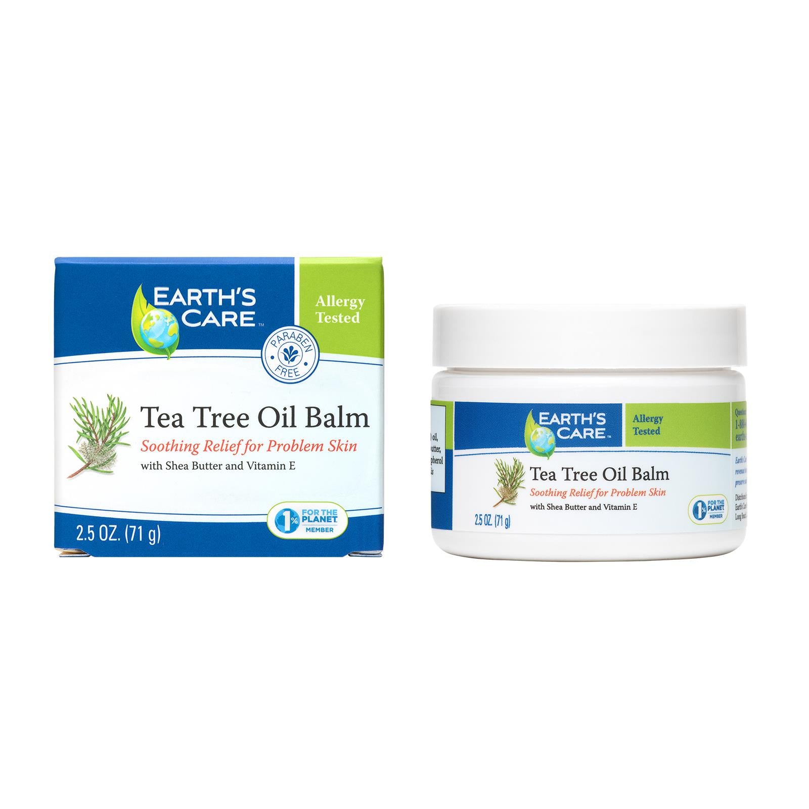 Earth'S Care, Earth's Care Tea Tree Oil Balm - 2.5 oz