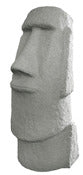 EMSCO GROUP, Easter Island Head Statue – Natural Granite Appearance – 28" Height