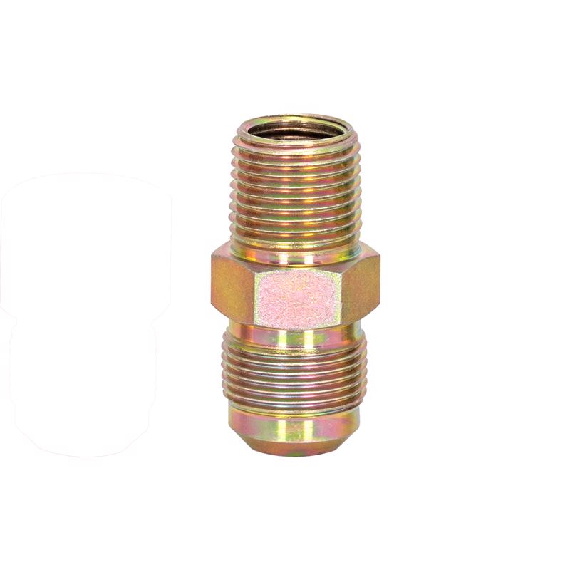 RELIANCE WORLWIDE CORPORATION, Eastman 1/2 in. Flare X 3/8 in. D MIP Stainless Steel Gas Connector