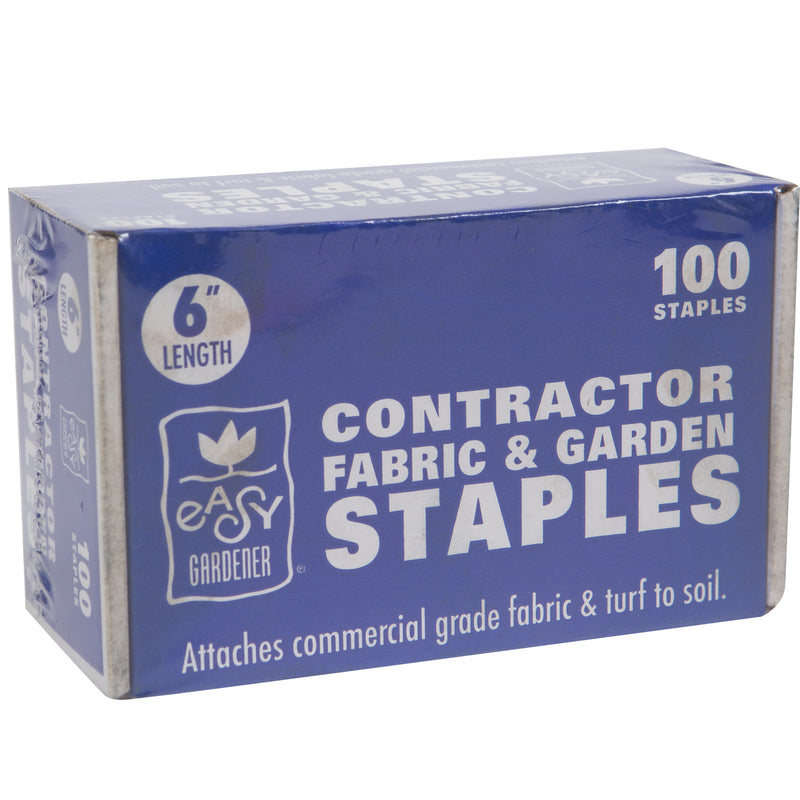 EASY GARDENER, Easy Gardener 1 in. W X 6 in. L Garden 11 Ga. Staples 100 pk