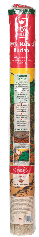 EASY GARDENER, Easy Gardener 3 ft. W X 24 ft. L Burlap Landscape Fabric