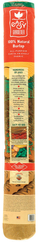 EASY GARDENER, Easy Gardener 3 ft. W X 48 ft. L Burlap Landscape Fabric