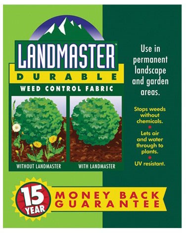 EASY GARDENER, Easy Gardener 301041 3' X 50' Landmaster Durable Weed Control Fabric