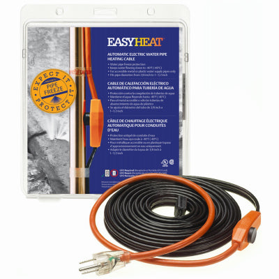 EASY HEAT INC, Easy Heat AHB 12 ft. L Heating Cable For Water Pipe