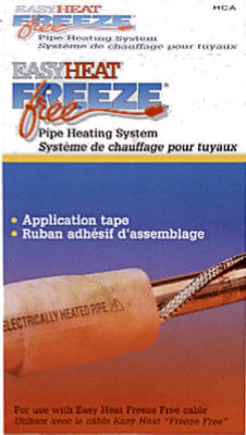 EASY HEAT INC, Easy Heat Freeze Free 30 ft. L Cable Application Tape For Pipe