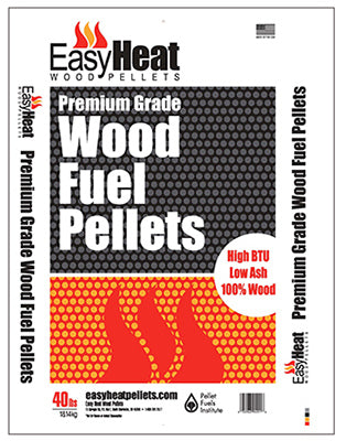 BUCKEYE DIAMOND LOGISTICS, Easy Heat Wood Pellet Fuel 40 lb. (Pack of 50)