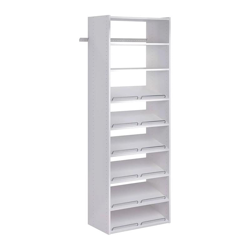 THE STOW COMPANY-HOLLAND INC, Easy Track 24 in. W X 14 in. D White Wood Shelf