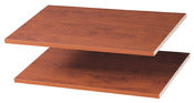 Easy Track, Easy Track RS1423-C 24" Cherry Easy Track™ Shelves 2 Count