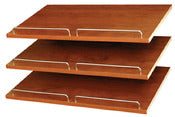 Easy Track, Easy Track RS1600-C Cherry Easy Track™ Shoe Shelves