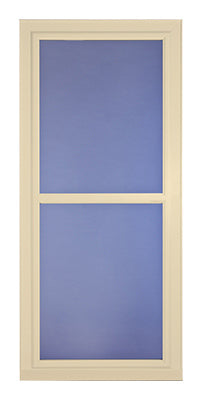 Larson Mfg Co, Easy Vent Selection Storm Door, Full-View Glass, Almond, 36 x 81-In.