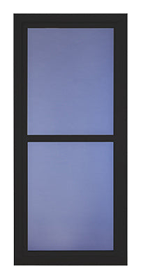 Larson Mfg Co, Easy Vent Selection Storm Door, Full-View Glass, Black, 36 x 81-In.