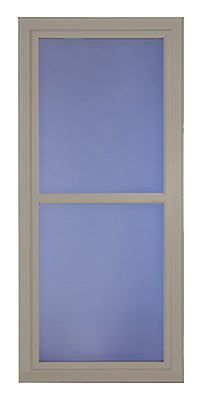 Larson Mfg Co, Easy Vent Selection Storm Door, Full-View Glass, Sandstone, 36 x 81-In.