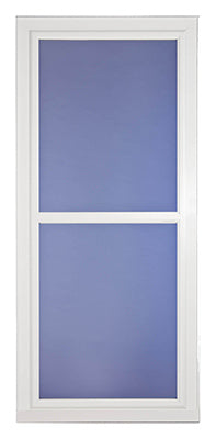 Larson Mfg Co, Easy Vent Selection Storm Door, Full-View Glass, White, 32 x 81-In.