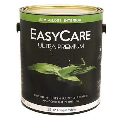 True Value Mfg Company, EasyCare Gallon Antique White Interior Semi-Gloss Latex Enamel (Pack of 4)