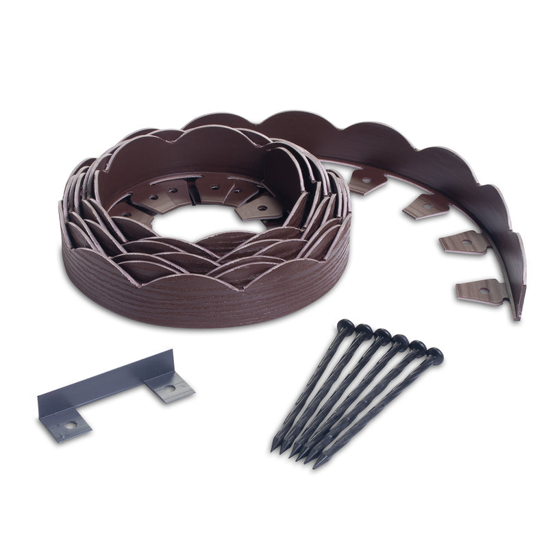 EasyFlex, EasyFlex Plastic Brown Landscape Edging Kit