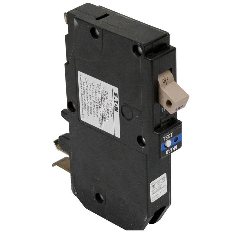 EATON CORPORATION, Eaton 15 amps Arc Fault/Ground Fault Single Pole Circuit Breaker