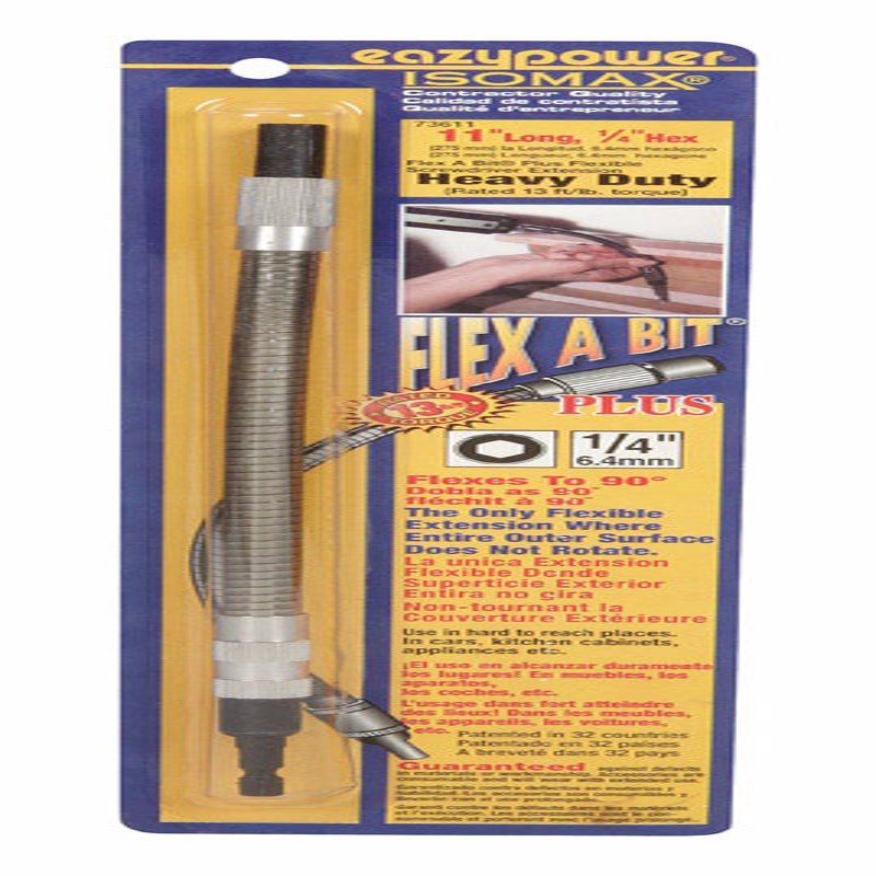 EAZYPOWER CORP, Eazypower Isomax 11 in. Steel Extension 1/4 in. Hex Shank 1 pc