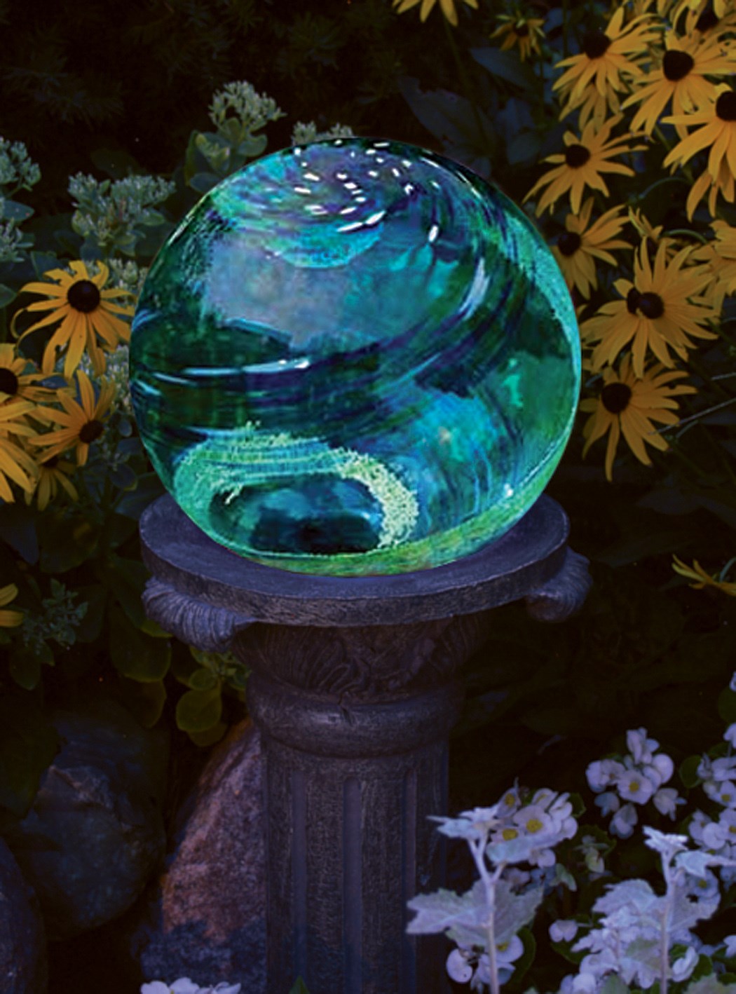 Echo Valley, Echo Valley 8142 10" Ocean Mist Illuminarie® Gazing Globe (Pack of 2)