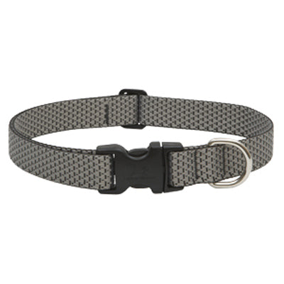 Lupine Inc, Eco Dog Collar, Adjustable, Granite, 1 x 12 to 20-In.