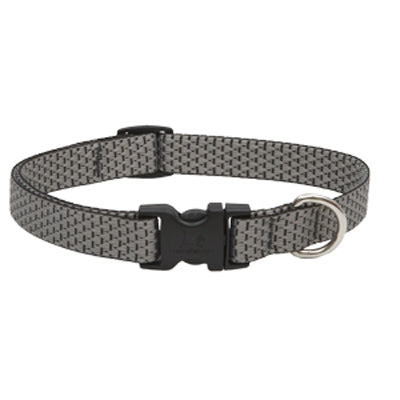 Lupine Inc, Eco Dog Collar, Adjustable, Granite, 3/4 x 13 to 22-In.