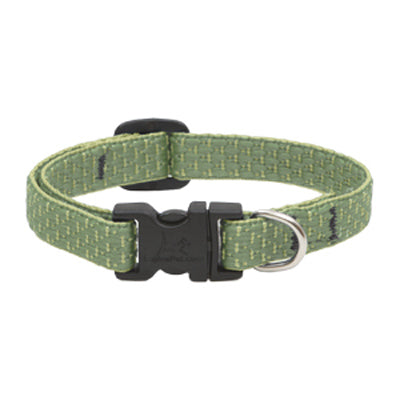 Lupine Inc, Eco Dog Collar, Adjustable, Moss, 1/2 x 10 to 16-In.