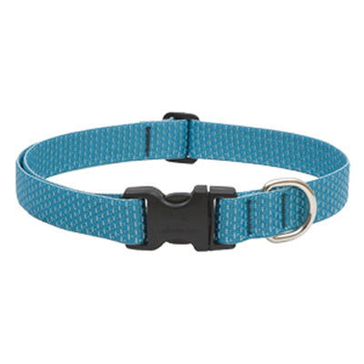 Lupine Inc, Eco Dog Collar, Adjustable, Tropical Sea, 1 x 12 to 20-In.