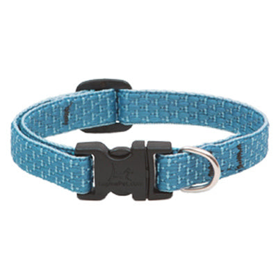 Lupine Inc, Eco Dog Collar, Adjustable, Tropical Sea, 1/2 x 8 to 12-In.