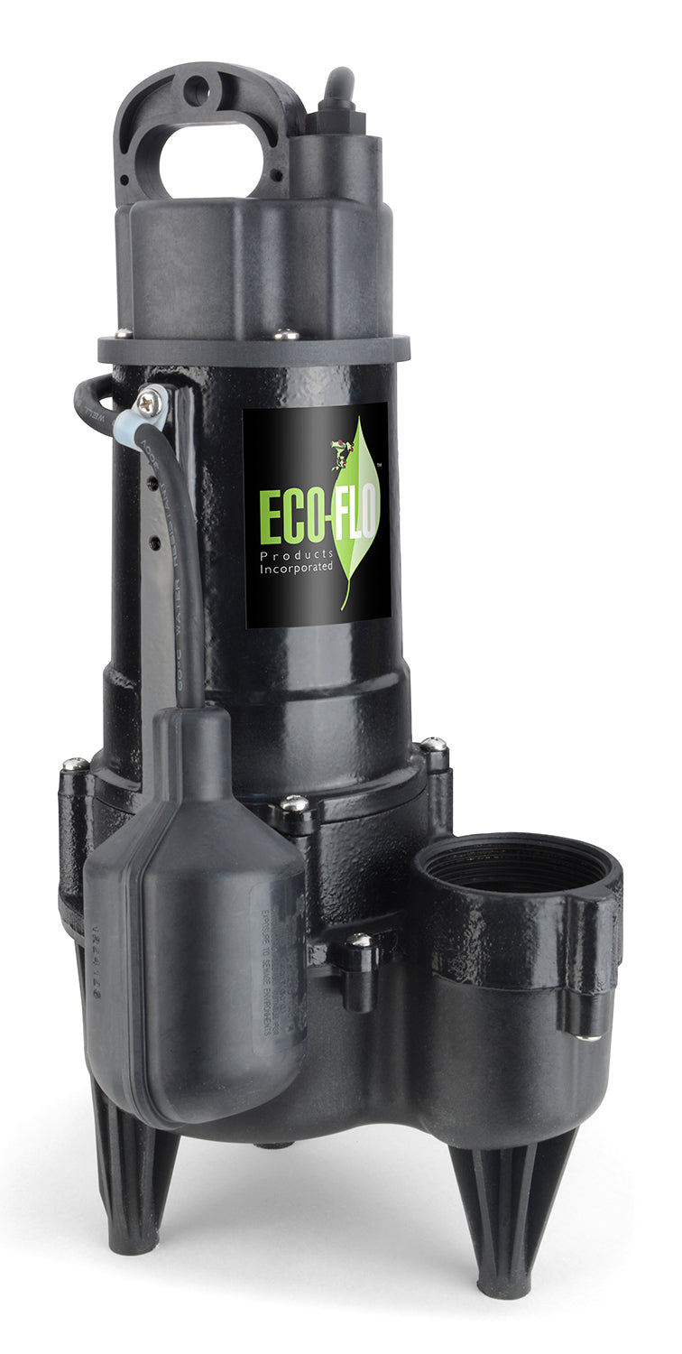 Eco Flo Products, Eco Flo Rse50w 1/2 Hp Cast Iron Sewage Pump