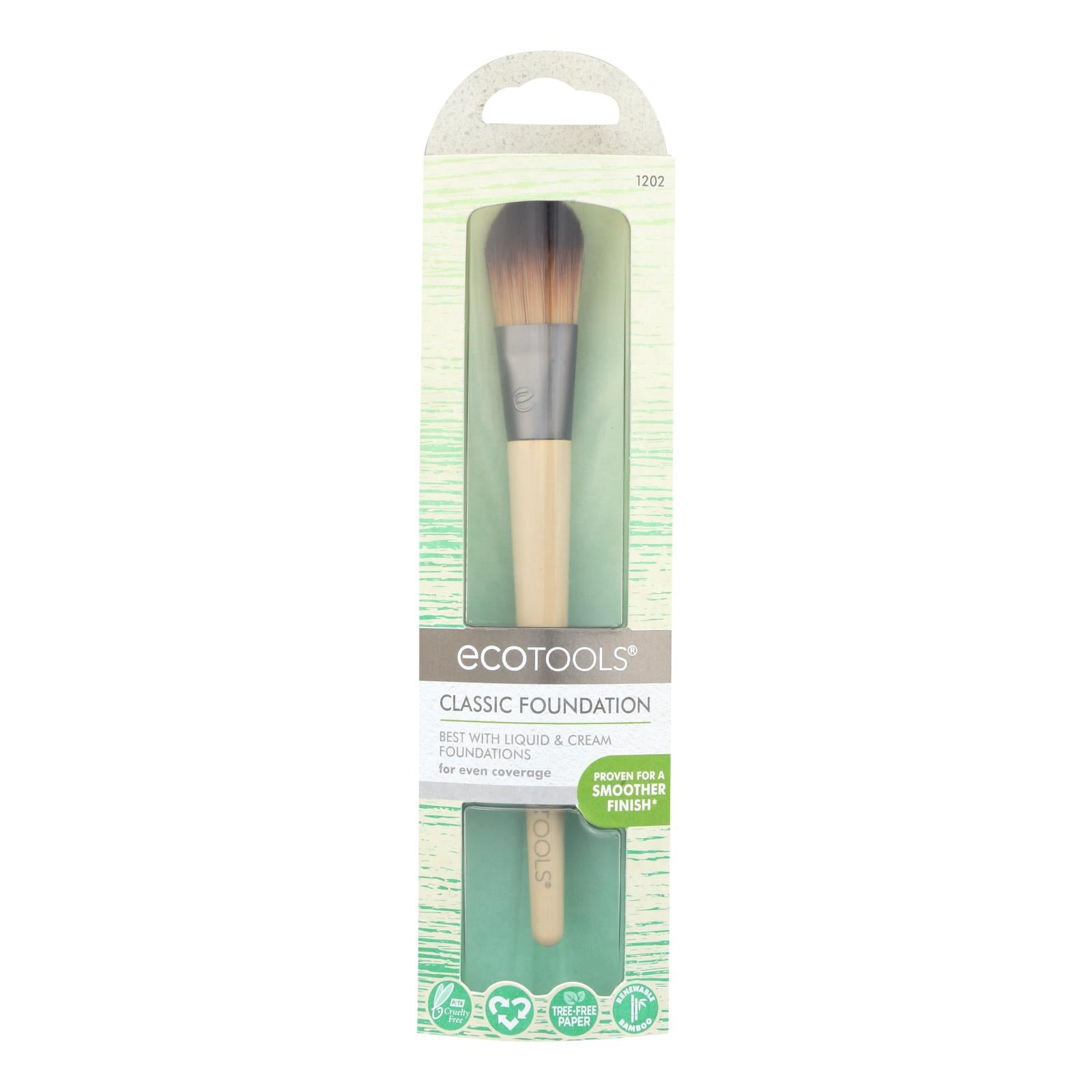 Eco Tool, Eco Tool - Brush Foundation - Case of 2-2 CT